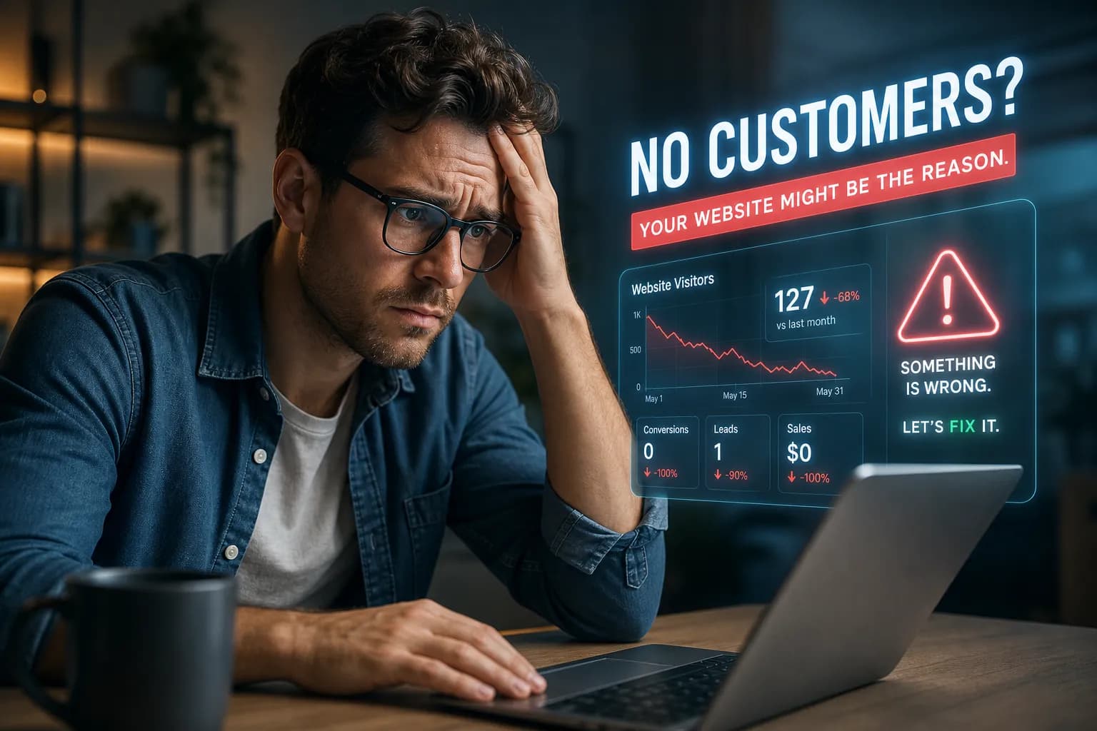 Why Your Website Isn't Getting Customers (And How to Fix It)